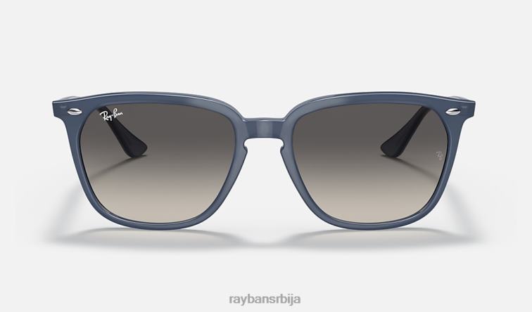 Ray-Ban рб4362 P0HP1298 наочаре за сунце полирана тамноплава/сива мушкарци