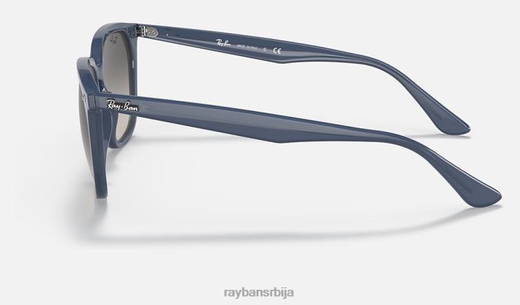 Ray-Ban рб4362 P0HP1298 наочаре за сунце полирана тамноплава/сива мушкарци
