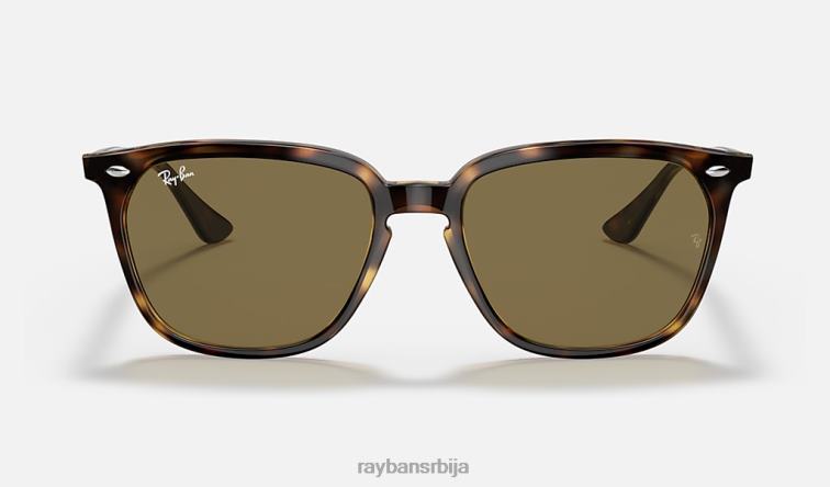 Ray-Ban рб4362 P0HP1299 наочаре за сунце полирана хавана/тамно браон мушкарци
