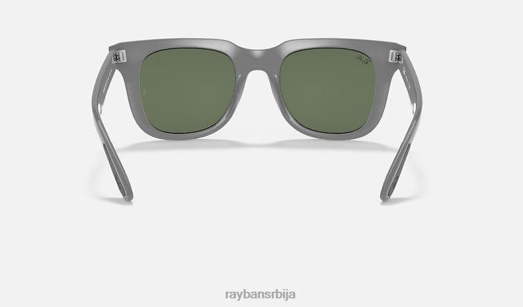 Ray-Ban рб4368 P0HP1347 наочаре за сунце полирана црно/зелена мушкарци
