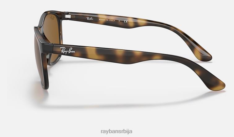 Ray-Ban рб4374 P0HP1438 наочаре за сунце углачана хавана/браон мушкарци