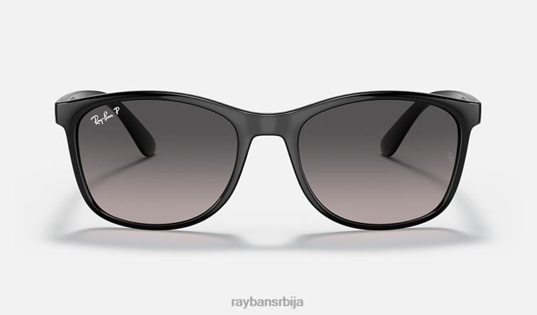 Ray-Ban рб4374 P0HP1441 наочаре за сунце полирана црно/сива мушкарци
