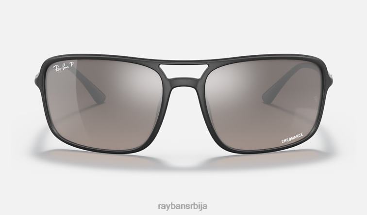 Ray-Ban рб4375 цхроманце P0HP1443 наочаре за сунце мат црна/сребрна мушкарци