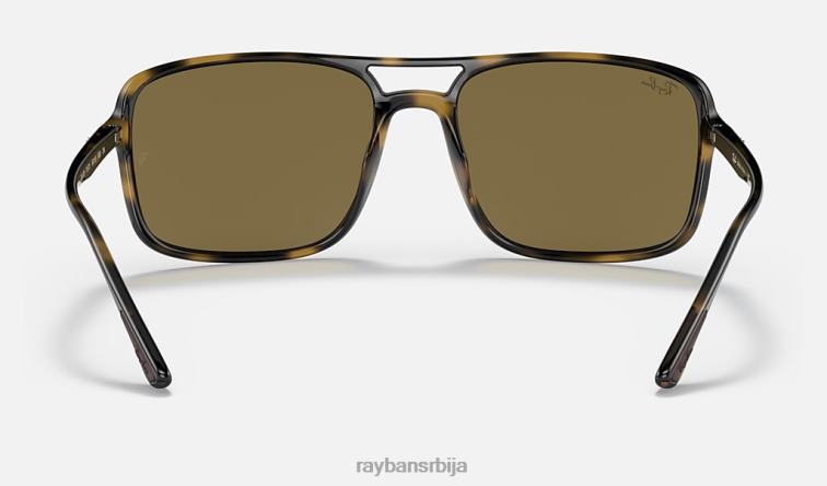 Ray-Ban рб4375 P0HP1445 наочаре за сунце углачана хавана/браон мушкарци