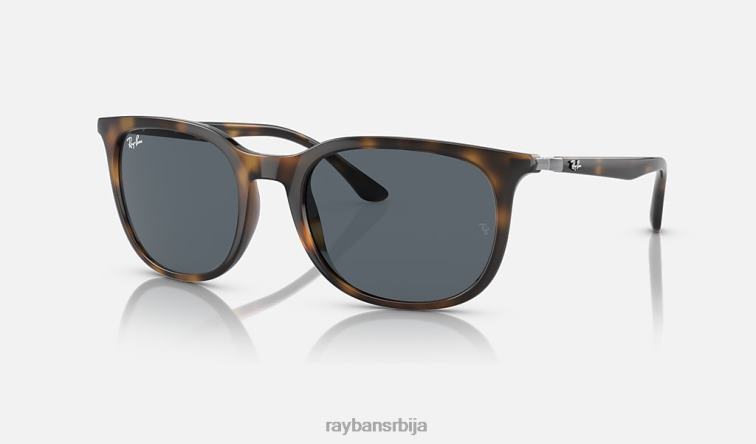 Ray-Ban рб4386 P0HP1491 наочаре за сунце углачана хавана/плава мушкарци
