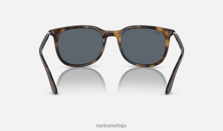 Ray-Ban рб4386 P0HP1491 наочаре за сунце углачана хавана/плава мушкарци