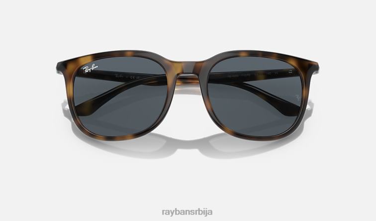 Ray-Ban рб4386 P0HP1491 наочаре за сунце углачана хавана/плава мушкарци