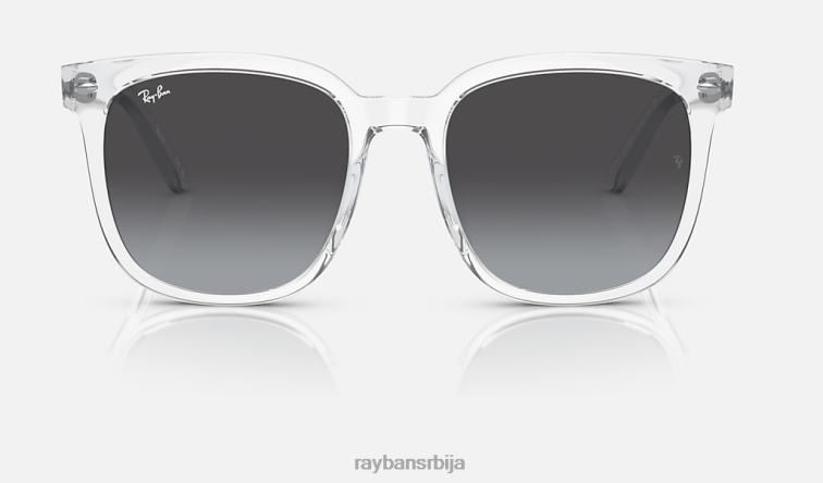 Ray-Ban рб4401д P0HP538 наочаре за сунце углачан транспарентан/сив мушкарци