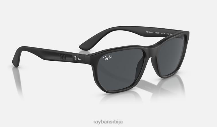 Ray-Ban рб4404м сцудериа феррари колекција P0HP333 наочаре за сунце мат црна / тамно сива мушкарци