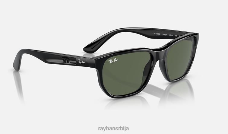 Ray-Ban рб4404м сцудериа феррари колекција P0HP334 наочаре за сунце полирана црна/тамно зелена мушкарци