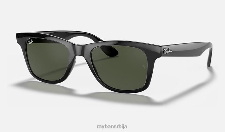 Ray-Ban рб4640 P0HP848 наочаре за сунце полирана црно/зелена мушкарци