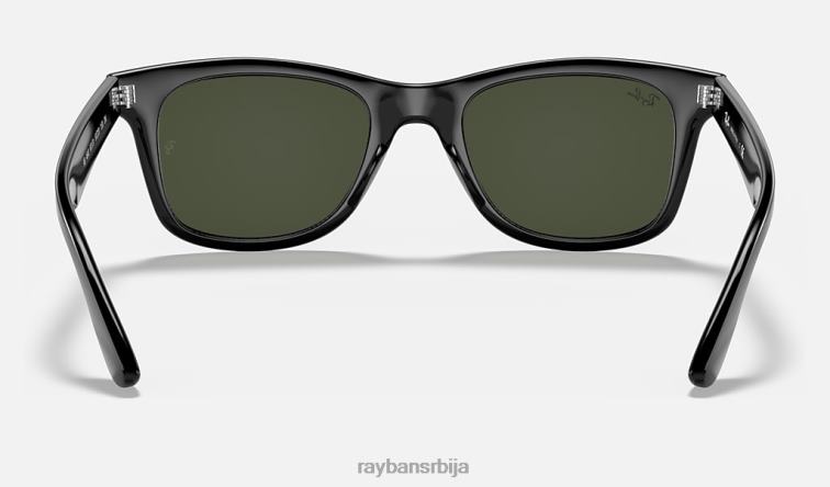 Ray-Ban рб4640 P0HP848 наочаре за сунце полирана црно/зелена мушкарци