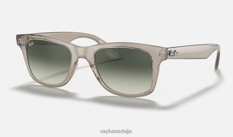 Ray-Ban рб4640 P0HP850 наочаре за сунце полирана провидна сива/сива мушкарци