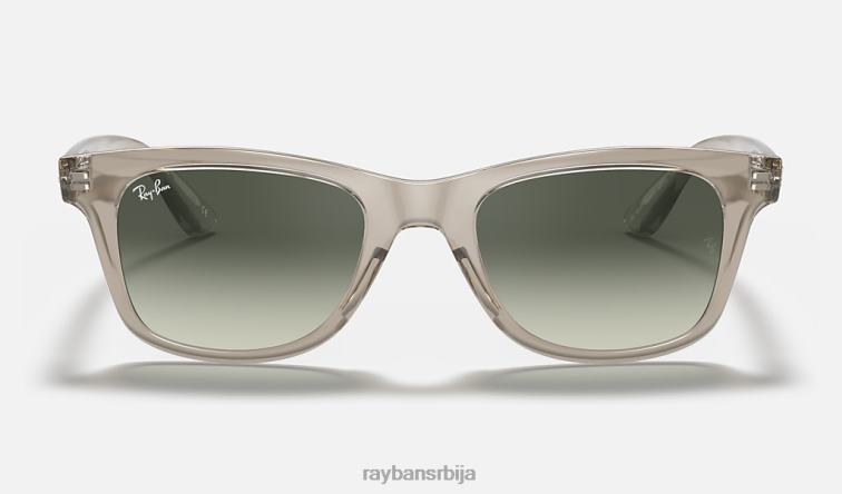 Ray-Ban рб4640 P0HP850 наочаре за сунце полирана провидна сива/сива мушкарци