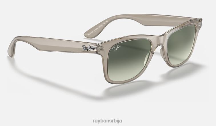Ray-Ban рб4640 P0HP850 наочаре за сунце полирана провидна сива/сива мушкарци