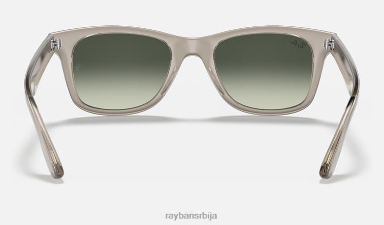 Ray-Ban рб4640 P0HP850 наочаре за сунце полирана провидна сива/сива мушкарци
