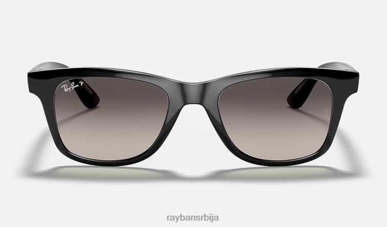 Ray-Ban рб4640 P0HP851 наочаре за сунце полирана црно/сива мушкарци