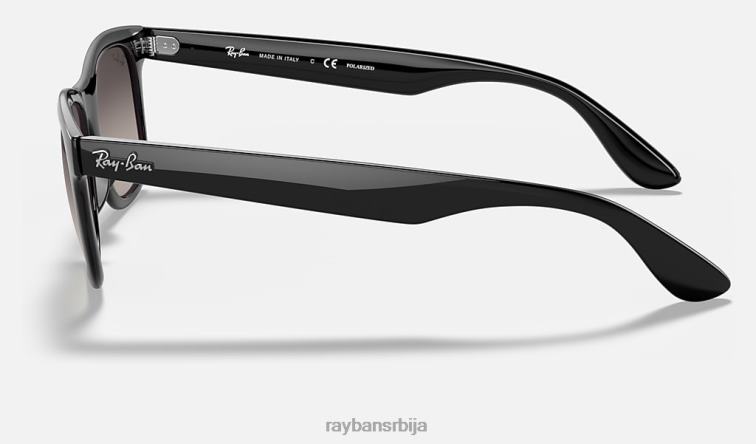 Ray-Ban рб4640 P0HP851 наочаре за сунце полирана црно/сива мушкарци