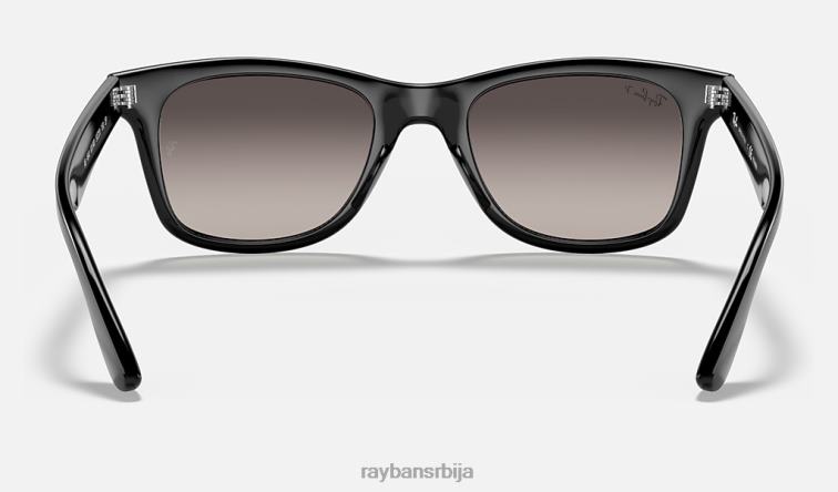 Ray-Ban рб4640 P0HP851 наочаре за сунце полирана црно/сива мушкарци