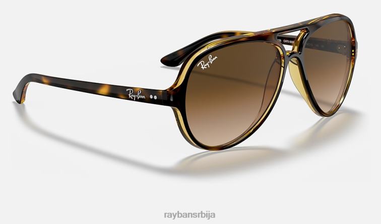 Ray-Ban цатс 5000 цлассиц P0HP533 наочаре за сунце углачан светло хавана/светло браон мушкарци