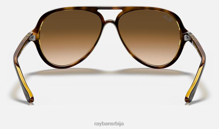 Ray-Ban цатс 5000 цлассиц P0HP533 наочаре за сунце углачан светло хавана/светло браон мушкарци