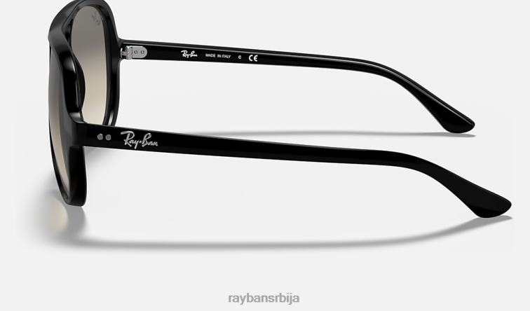 Ray-Ban цатс 5000 цлассиц P0HP534 наочаре за сунце полирана црна/светло сива мушкарци