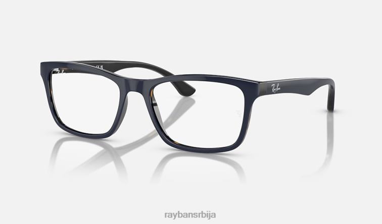 Ray-Ban рб5279 оптицс P0HP1739 наочаре за сунце углачано плаво на Хавани мушкарци