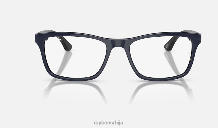 Ray-Ban рб5279 оптицс P0HP1739 наочаре за сунце углачано плаво на Хавани мушкарци