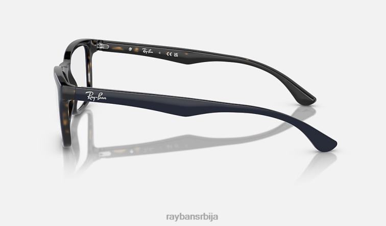 Ray-Ban рб5279 оптицс P0HP1739 наочаре за сунце углачано плаво на Хавани мушкарци