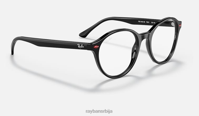 Ray-Ban рб5404м сцудериа феррари колекција P0HP2019 наочаре за сунце углачана црна мушкарци