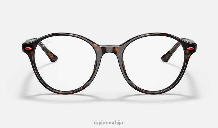 Ray-Ban рб5404м сцудериа феррари колекција P0HP2020 наочаре за сунце углађена хавана мушкарци