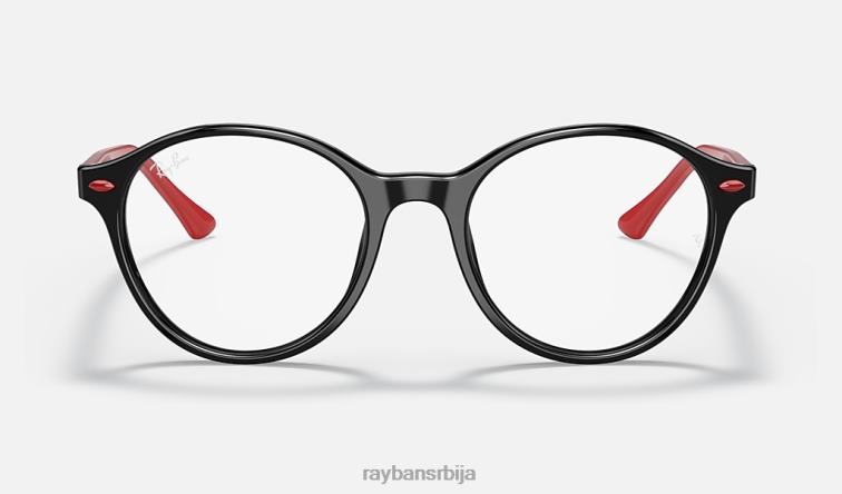 Ray-Ban рб5404м сцудериа феррари колекција P0HP2021 наочаре за сунце углачана црна мушкарци