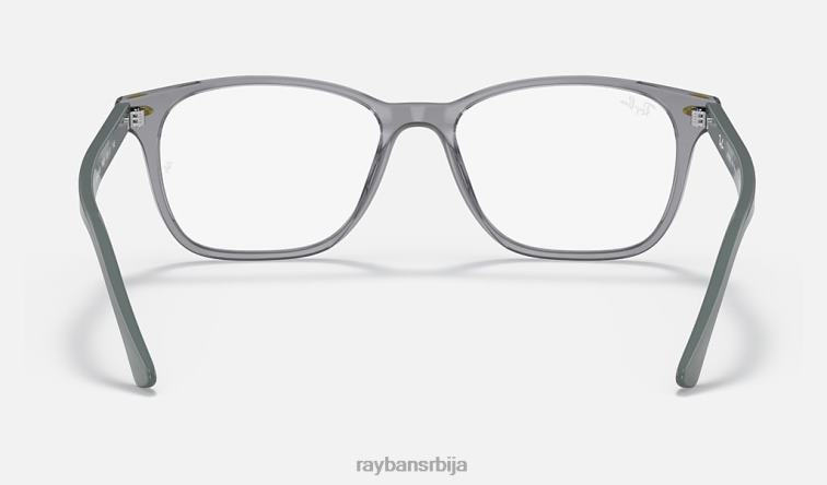 Ray-Ban рб5405м сцудериа феррари колекција P0HP1938 наочаре за сунце углачана провидно сива мушкарци