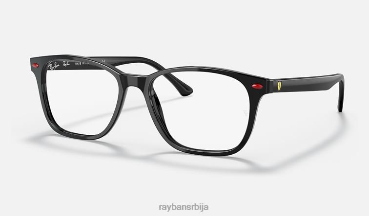 Ray-Ban рб5405м сцудериа феррари колекција P0HP1940 наочаре за сунце углачана црна мушкарци