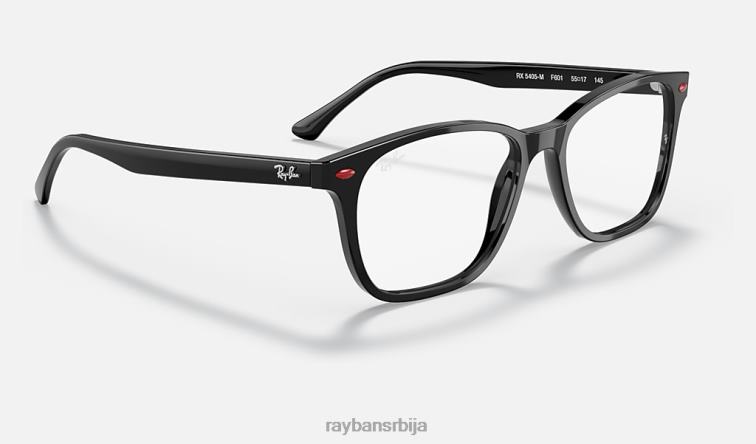 Ray-Ban рб5405м сцудериа феррари колекција P0HP1940 наочаре за сунце углачана црна мушкарци