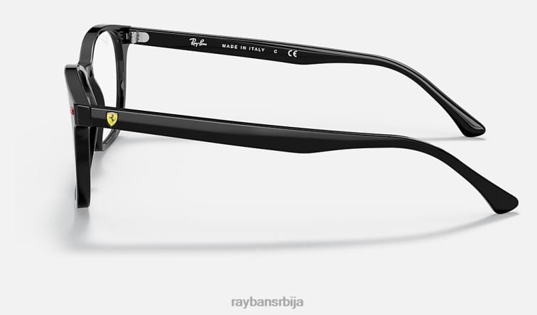 Ray-Ban рб5405м сцудериа феррари колекција P0HP1940 наочаре за сунце углачана црна мушкарци