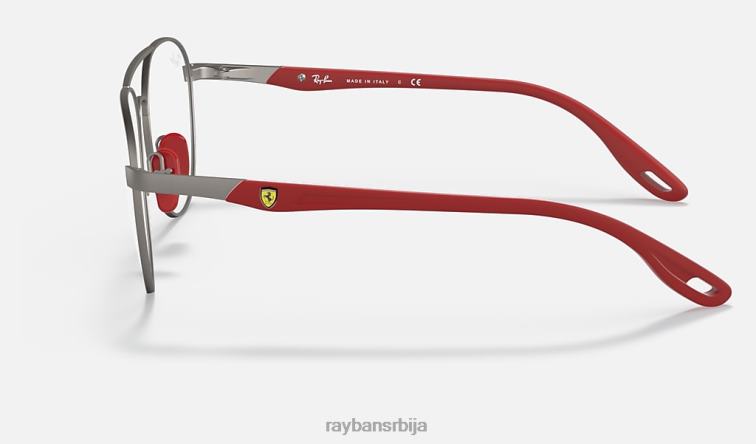 Ray-Ban рб6473м сцудериа феррари колекција P0HP2473 наочаре за сунце мат гунметал мушкарци