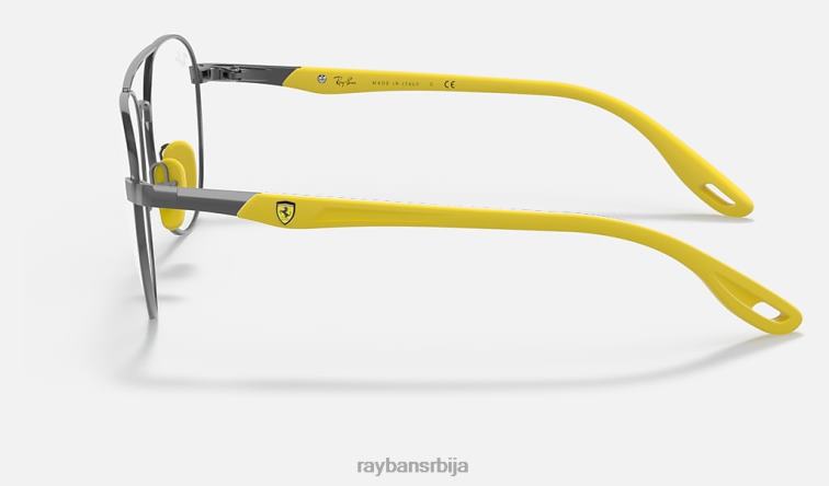 Ray-Ban рб6473м сцудериа феррари колекција P0HP2474 наочаре за сунце углачан гунметал мушкарци