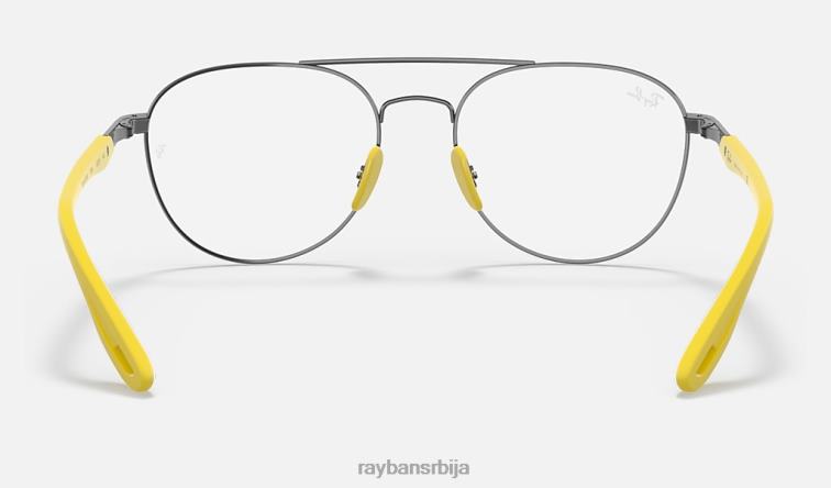 Ray-Ban рб6473м сцудериа феррари колекција P0HP2474 наочаре за сунце углачан гунметал мушкарци