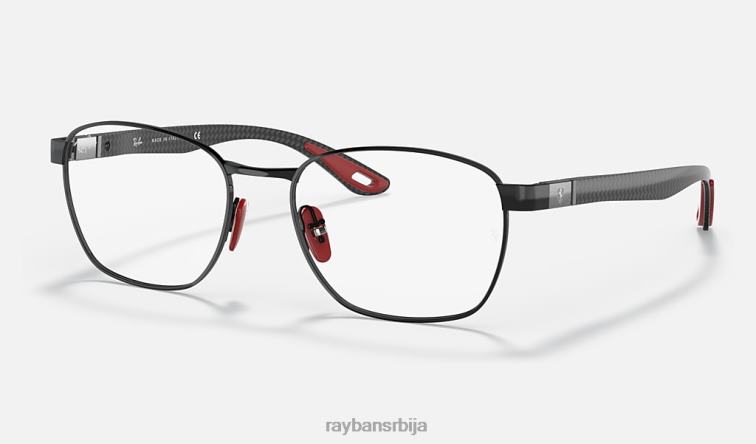 Ray-Ban рб6480м сцудериа феррари колекција P0HP2024 наочаре за сунце углачана црна мушкарци