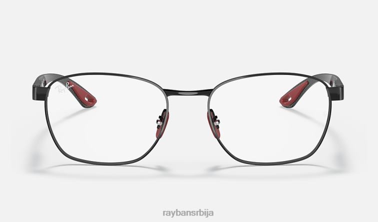 Ray-Ban рб6480м сцудериа феррари колекција P0HP2024 наочаре за сунце углачана црна мушкарци