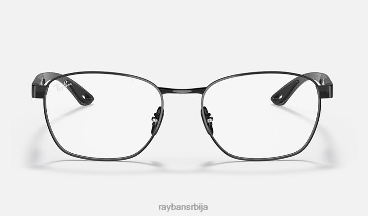 Ray-Ban рб6480м сцудериа феррари колекција P0HP2025 наочаре за сунце углачана црна мушкарци
