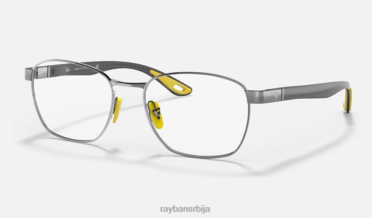 Ray-Ban рб6480м сцудериа феррари колекција P0HP2026 наочаре за сунце углачан гунметал мушкарци