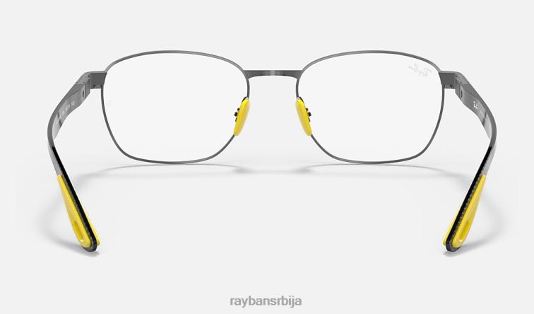 Ray-Ban рб6480м сцудериа феррари колекција P0HP2026 наочаре за сунце углачан гунметал мушкарци