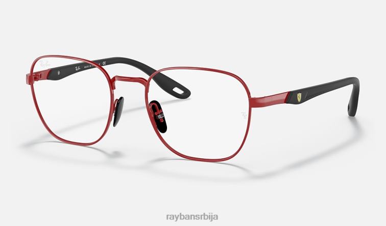 Ray-Ban рб6484м сцудериа феррари колекција P0HP2109 наочаре за сунце углачано црвено мушкарци