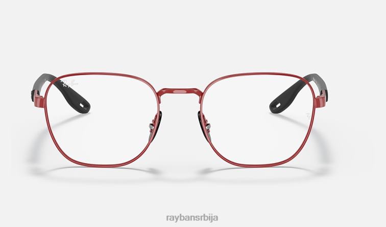 Ray-Ban рб6484м сцудериа феррари колекција P0HP2109 наочаре за сунце углачано црвено мушкарци