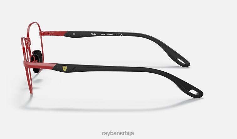 Ray-Ban рб6484м сцудериа феррари колекција P0HP2109 наочаре за сунце углачано црвено мушкарци