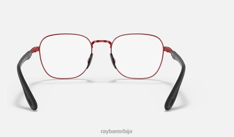 Ray-Ban рб6484м сцудериа феррари колекција P0HP2109 наочаре за сунце углачано црвено мушкарци