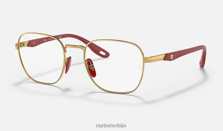 Ray-Ban рб6484м сцудериа феррари колекција P0HP2110 наочаре за сунце углачано злато мушкарци