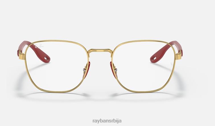 Ray-Ban рб6484м сцудериа феррари колекција P0HP2110 наочаре за сунце углачано злато мушкарци